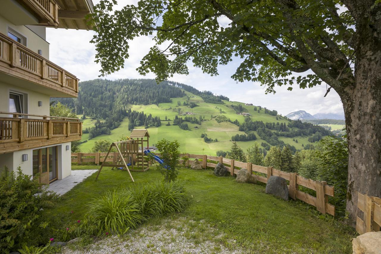 Z'Aglers Ferienwohnungen Oberau Exteriér fotografie